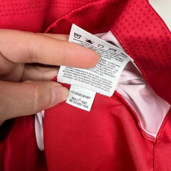 Nike Arsenal Fly Emirates Jersey Men’s L Red Soccer Shirt Thailand - Picture 3 of 9